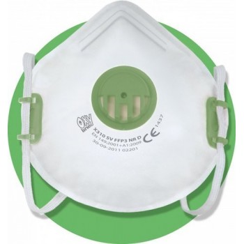 FFP3 Oxyline 310SV respiratorius su vožtuvu FFP3 Oxyline 310SV respiratorius su vožtuvu